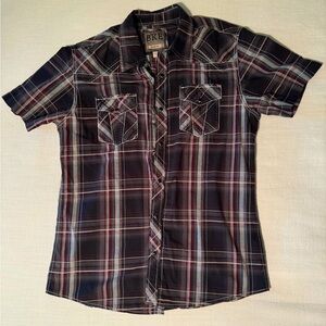 Men’s BKE Plaid Button Down